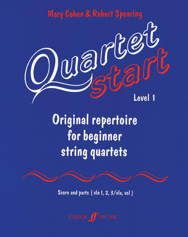 Quartetstart Level 1 - Score and Parts