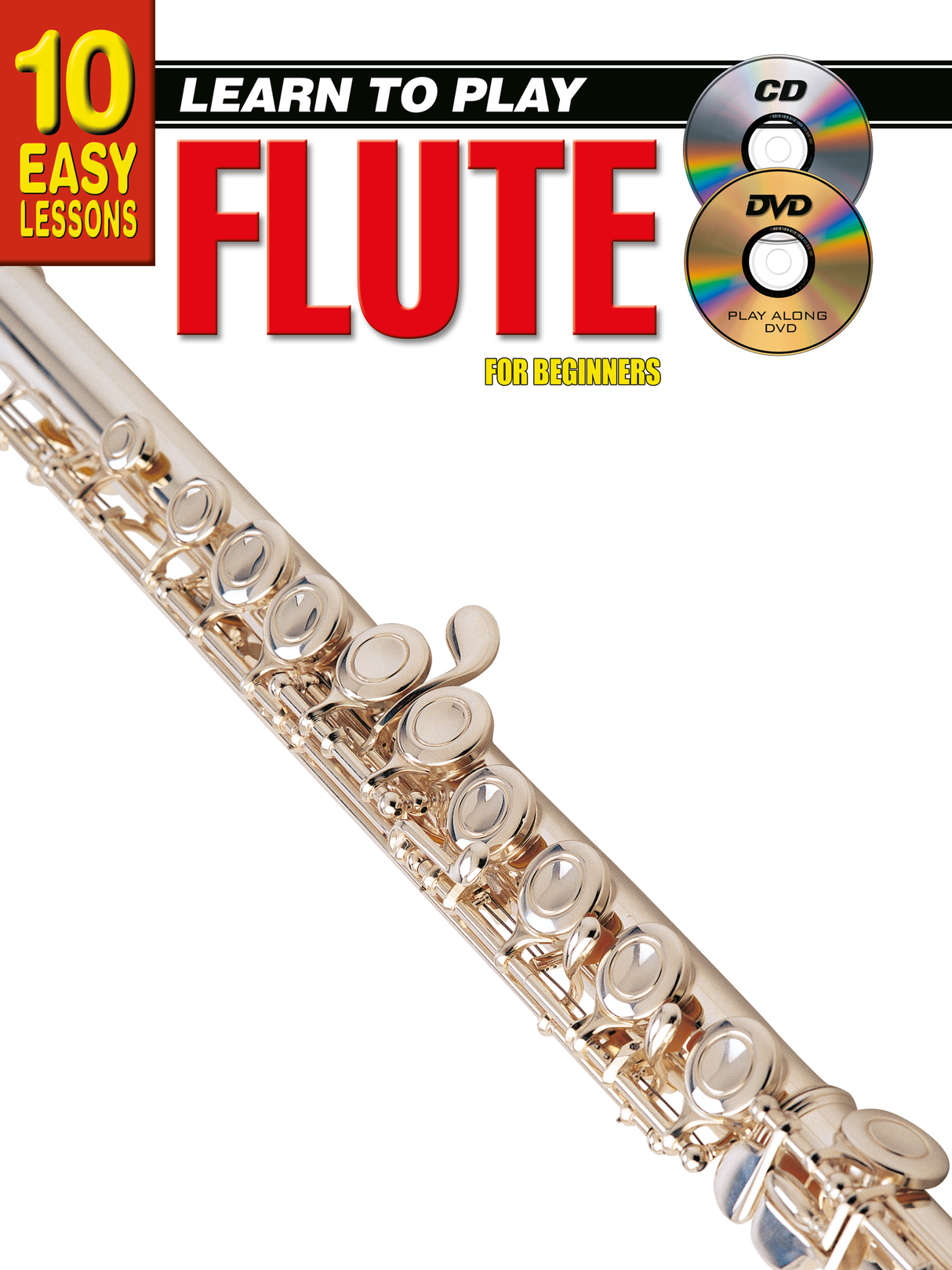 10 Easy Lessons Flute Bk/CD