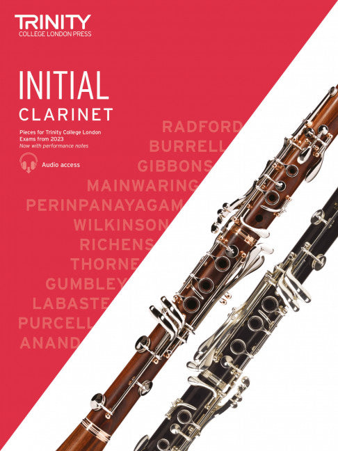 Trinity Clarinet Exam Pieces from 2023 Init Sc/Pt