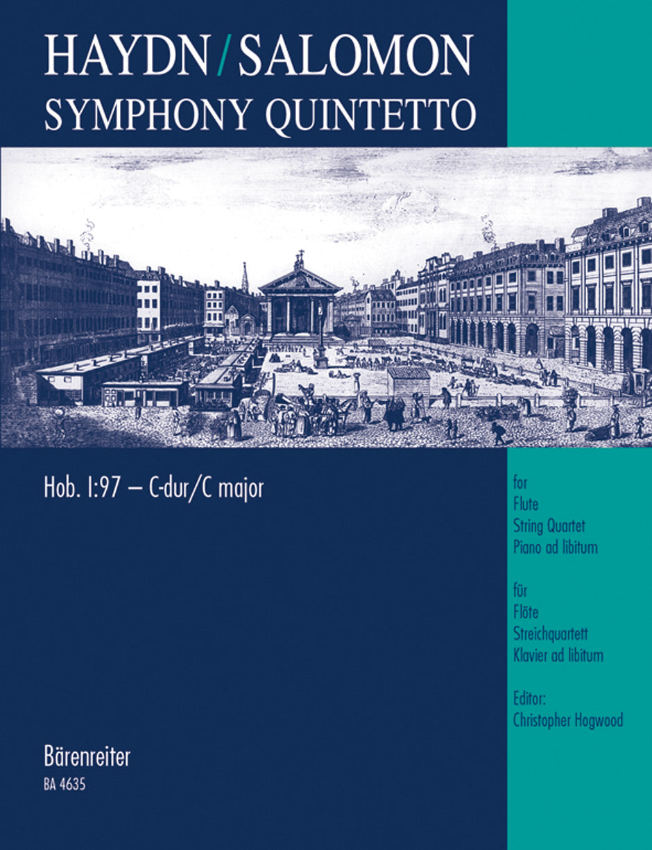 Symphony No 97 for Flute and String Quartet Sc/Pts