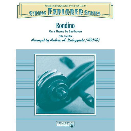 Kreisler Rondino On a Theme by Beethoven String Orchestra Grade 2.5 Score/Parts arranged by Dabcynski