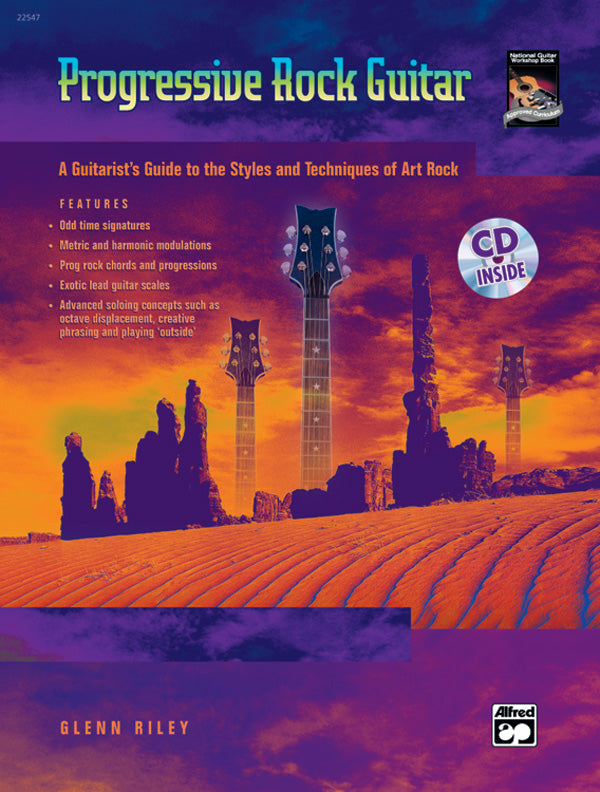 PROGRESSIVE ROCK GUITAR BK/CD