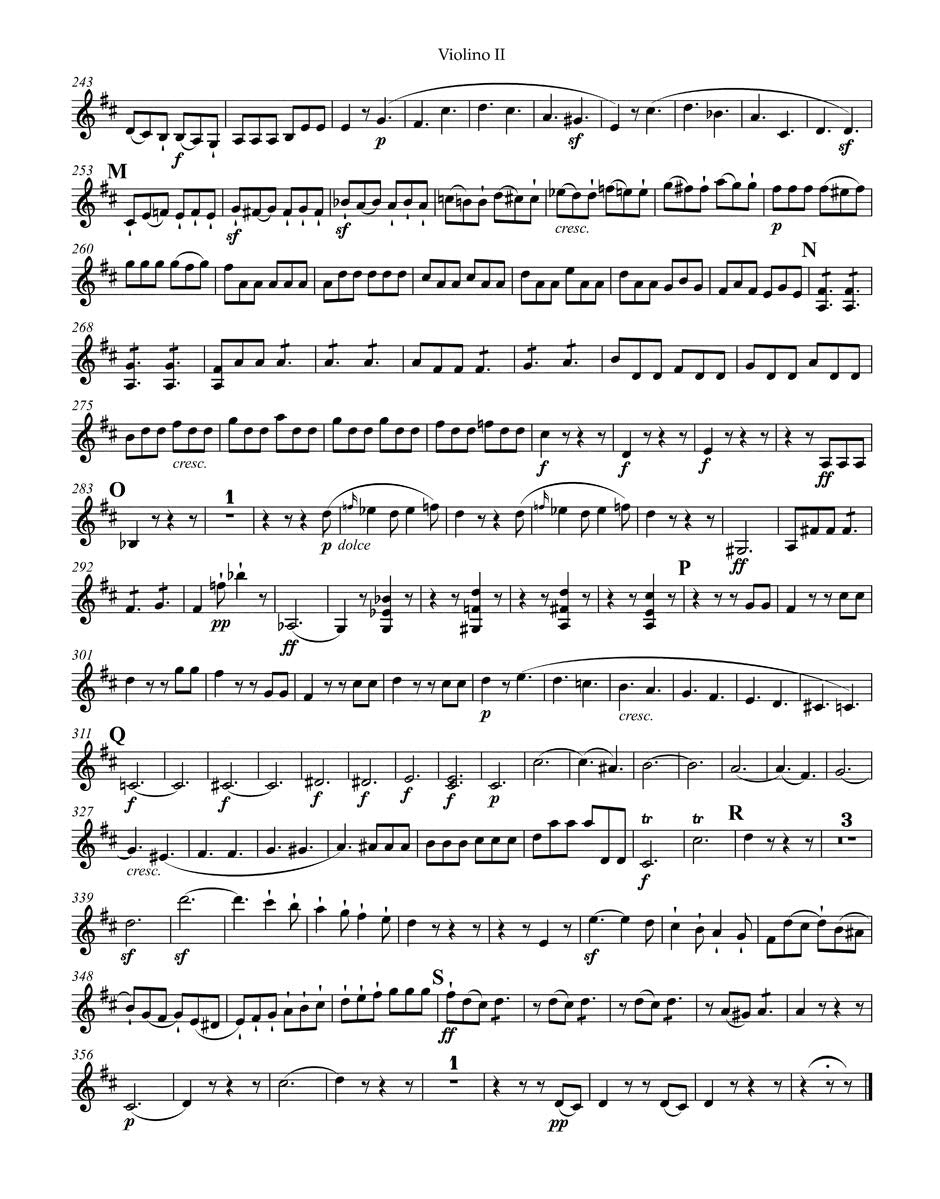 Beethoven String Quartets Op 18 - Set of Parts