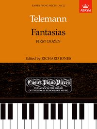 Telemann Fantasias (First Dozen) for Piano