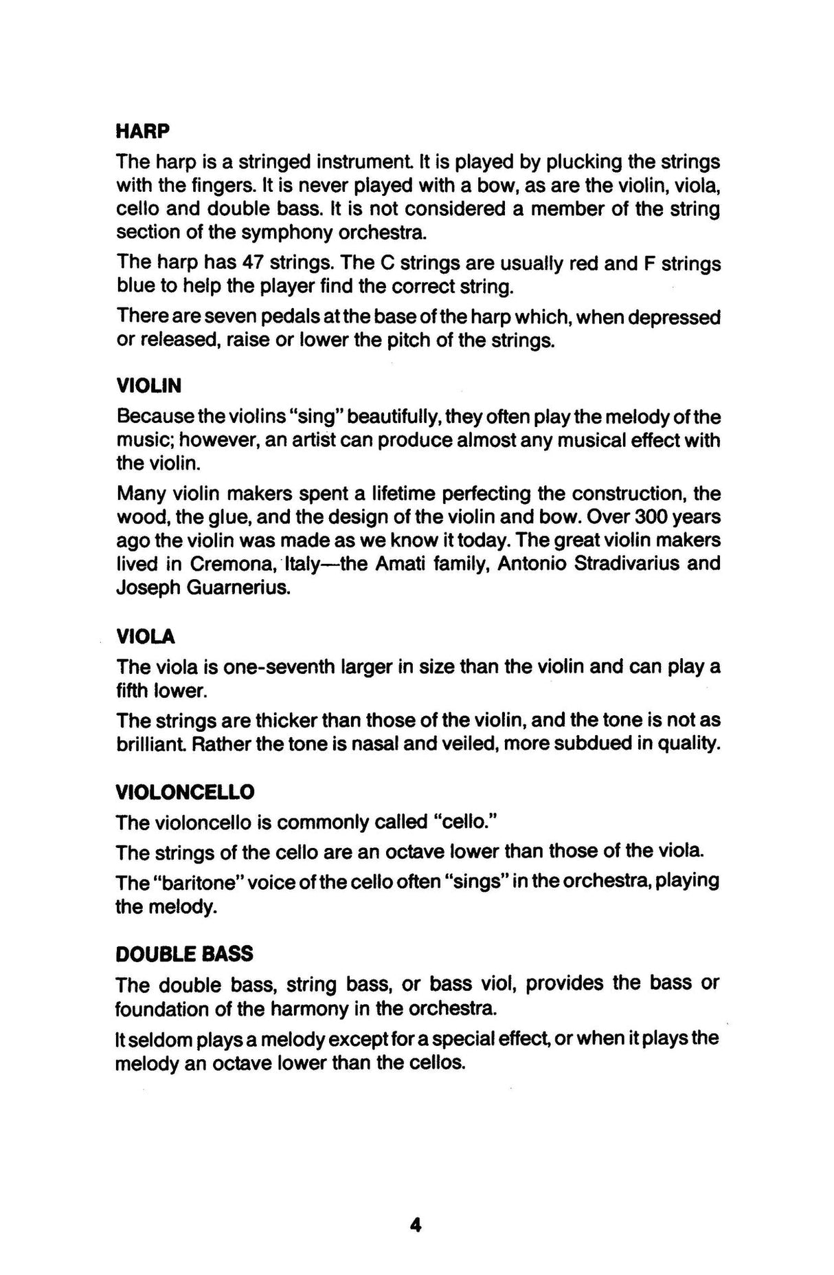 Meet the Instruments 25 Posters Teacher Guide