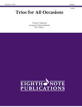 Trios for All Occasions Vol 1 3 Flutes Score/Parts - Various Marlatt David Eighth Note Publications 81-F1499