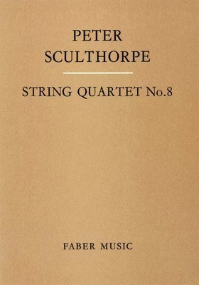 String Quartet No 8 Study Score