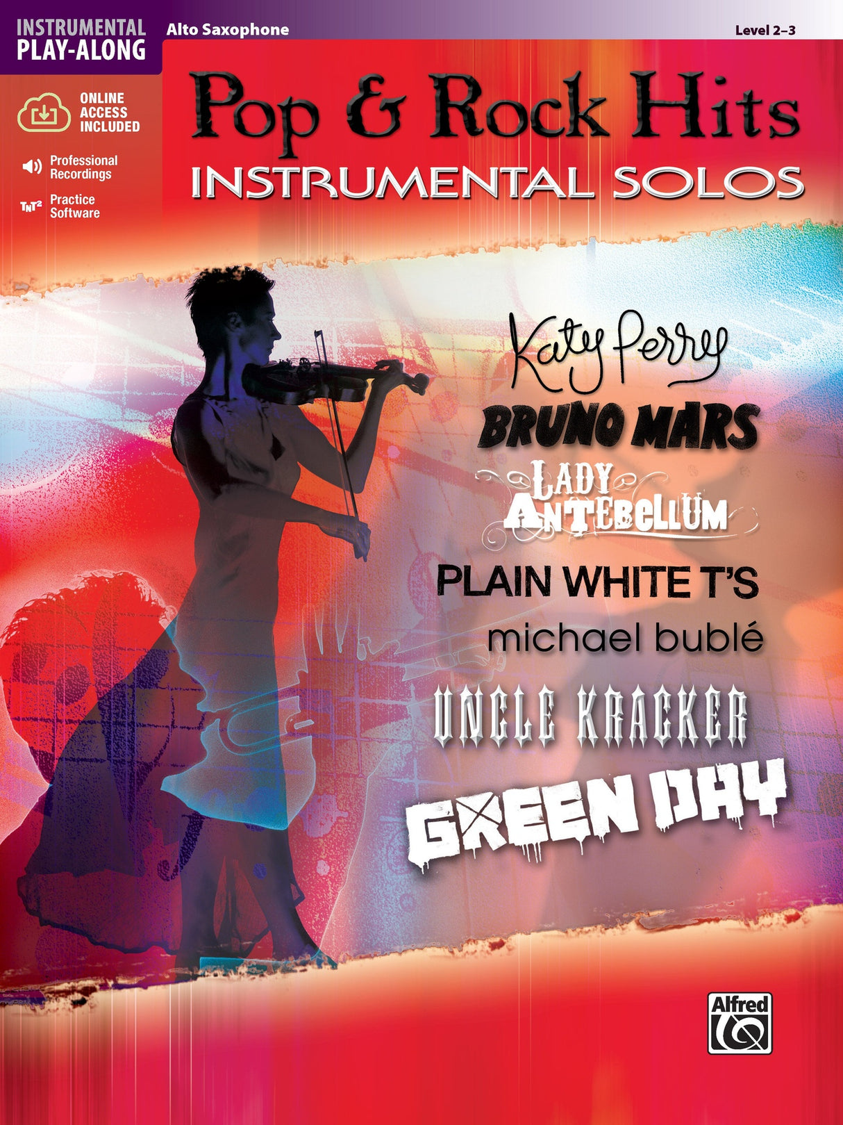 Pop & Rock Hits Inst Solos A/Sax Bk/Cd