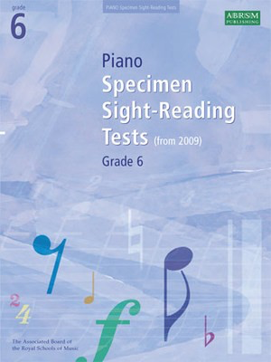 ABRSM Piano Specimen Sight Reading Tests Grade 6