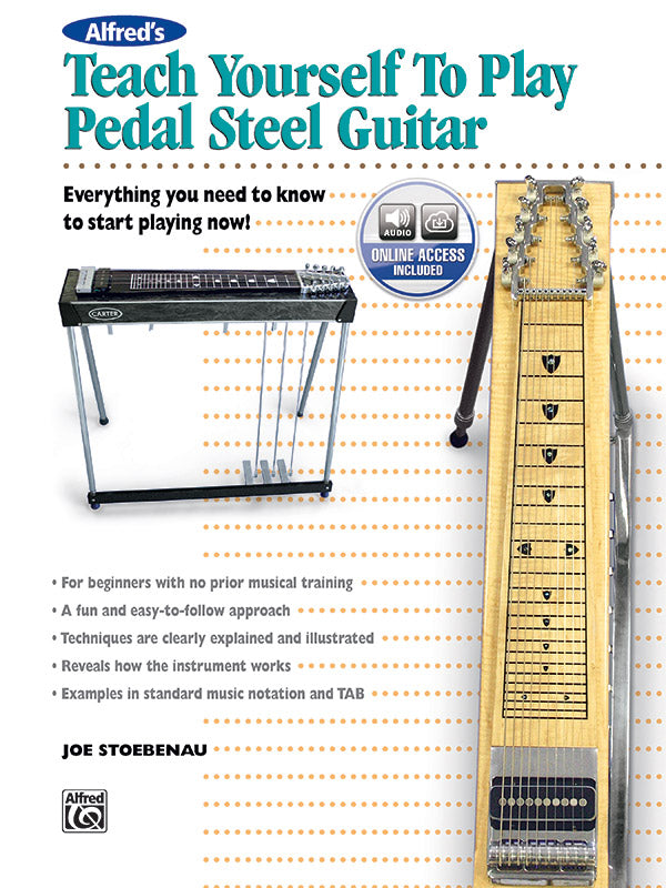 TEACH YOURSELF TO PLAY PEDAL STEEL GTR BK/CD