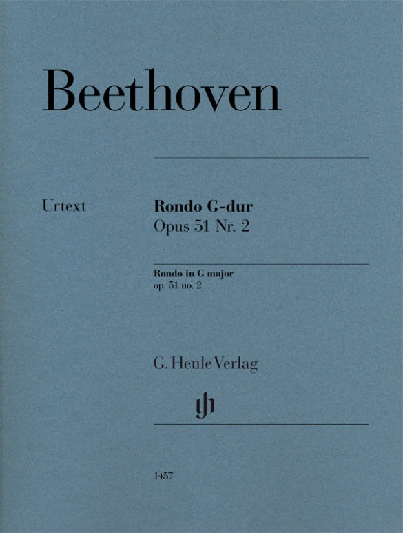 Beethoven Rondo G Major Op 51 No 2 Piano