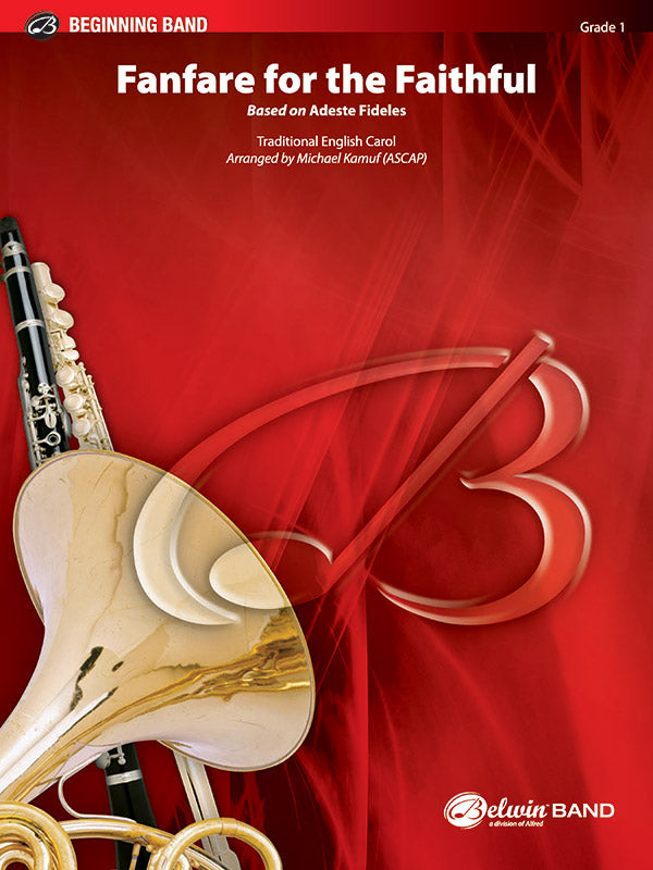 Fanfare for the Faithful CB Gr 1 Traditional English Carol Kamuf Michael