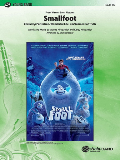 Smallfoot Young Band Grade 2.5 Wayne Kirkpatrick & Karey Kirkpatrick arranged Michael Story