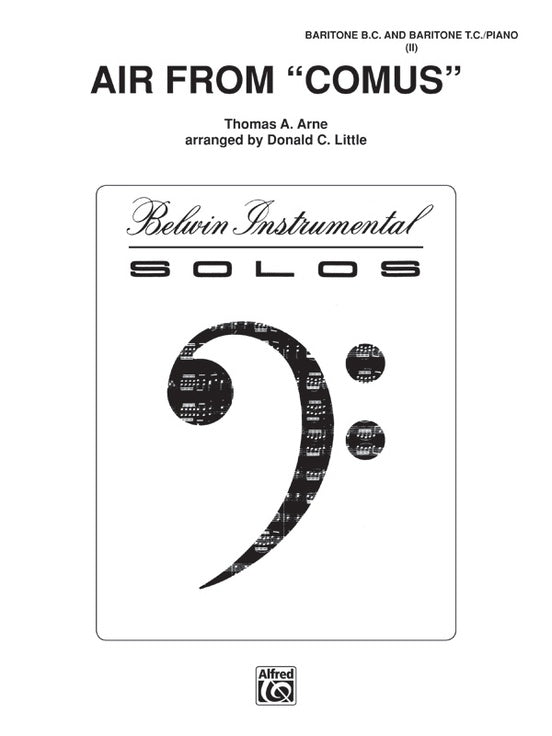 Air from Comus Baritone/Piano