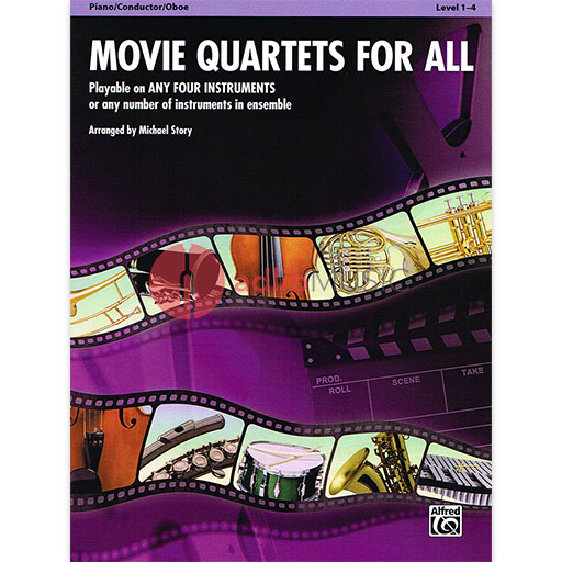 Movie Quartets for All Conductor/Piano/Oboe