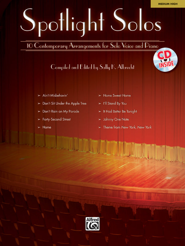 SPOTLIGHT SOLOS BK/CD MED HIGH