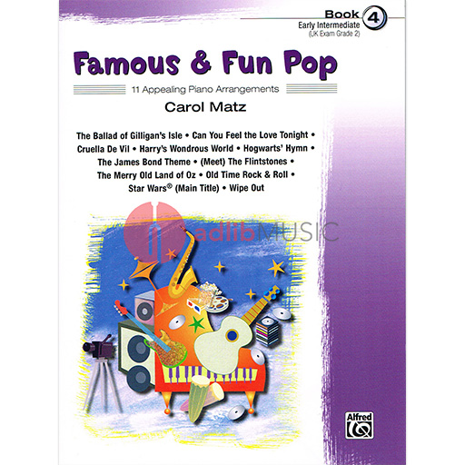 Famous & Fun Pop Book 4