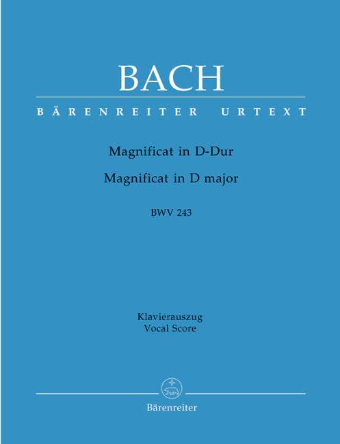 Magnificat in D Major BWV 243 Vocal Score