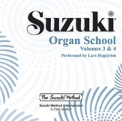 SUZUKI ORGAN SCHOOL VOL 3-4 CD ONLY