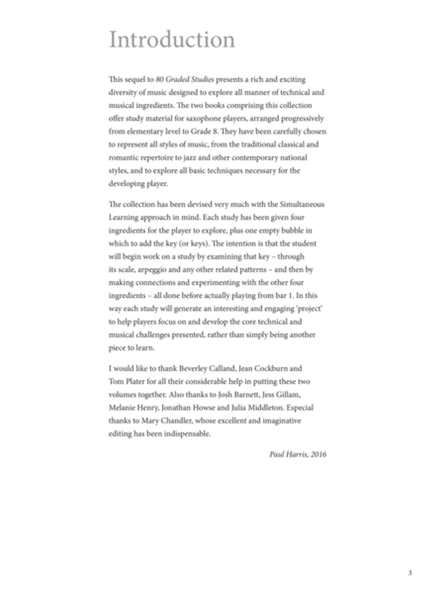 More Graded Studies for Saxophone Book 1