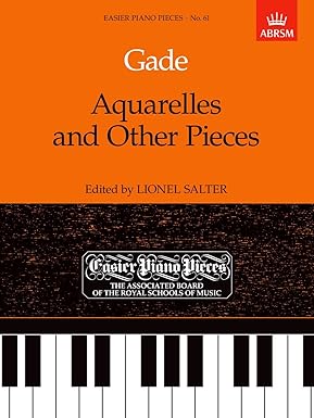 Aquarelles and Other Pieces for Piano
