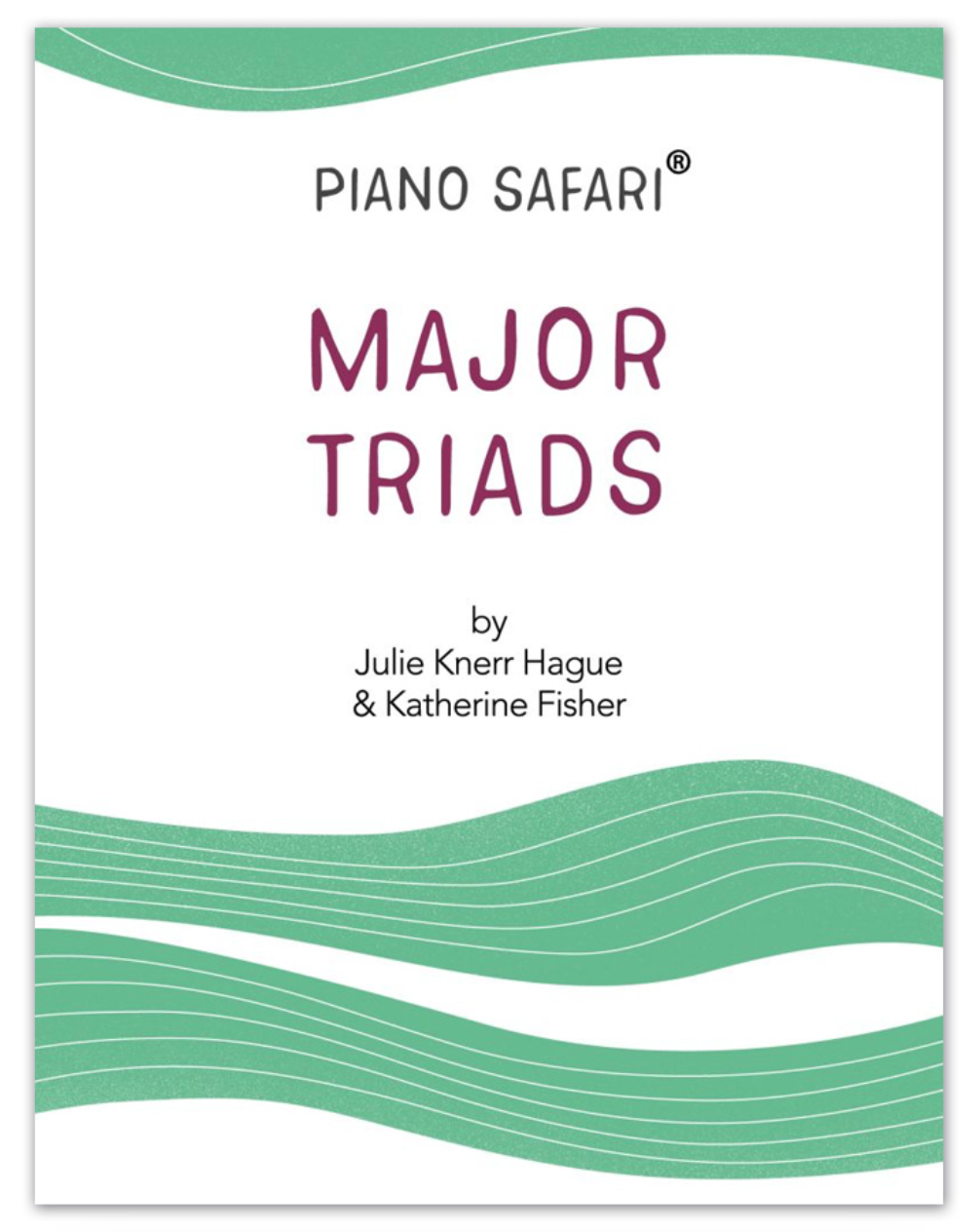Piano Safari Major Triads Cards