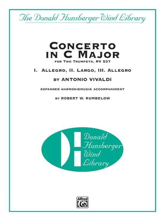 Concerto in C for 2 Trumpets CB Conductor Score
