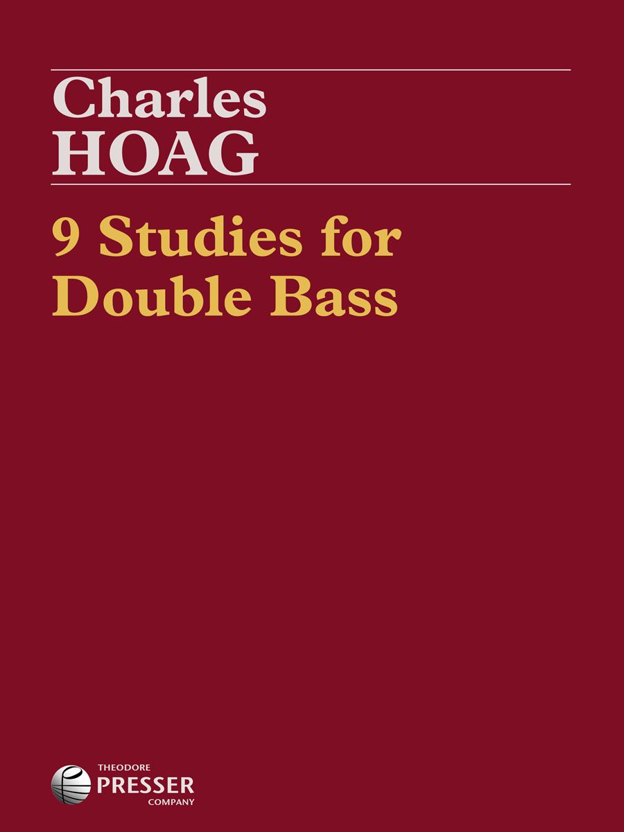 9 Studies for Double Bass - Hoag - Presser 414-41168