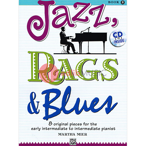 Jazz Rags & Blues Book 2 Bk/CD