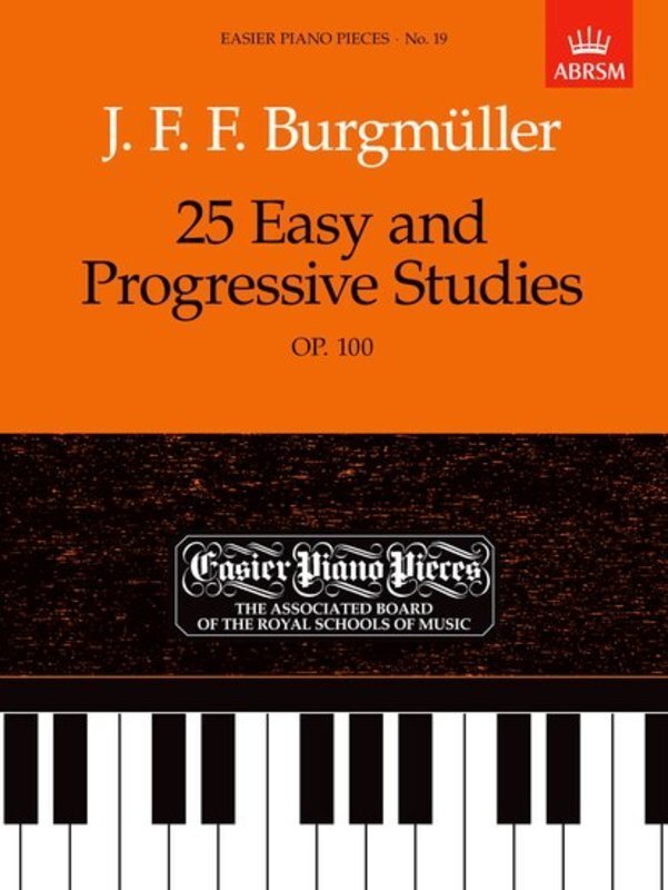 Burgmuller 25 Easy and Progressive Studies Op 100