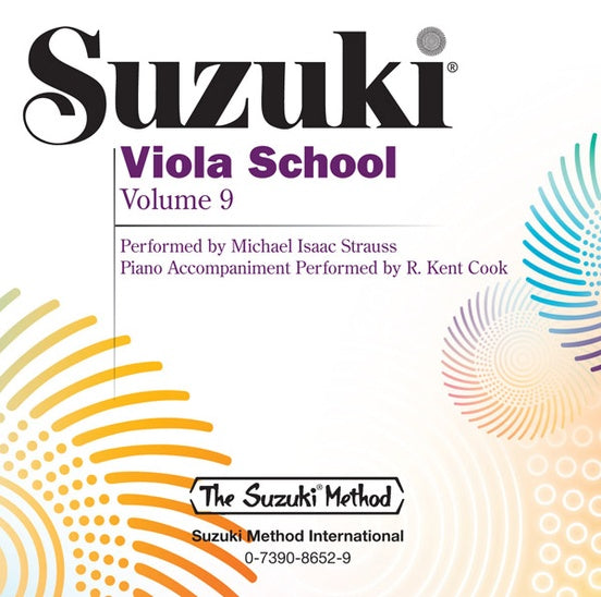 Suzuki Viola School Volume 9 CD