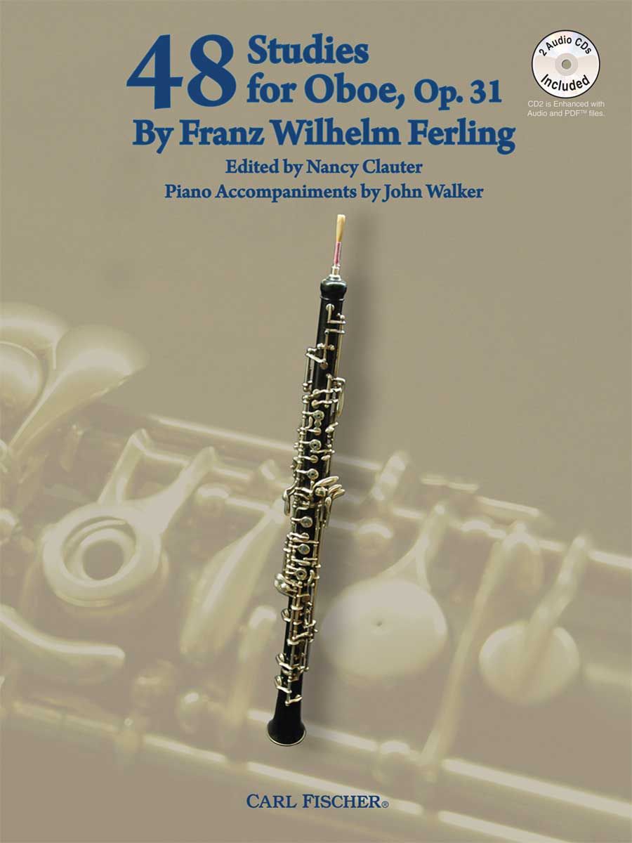 48 Studies for Oboe Op 31 w/2CDs - Ferling