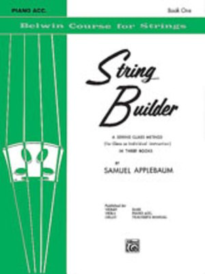 String Builder Book One - Piano Accompaniment