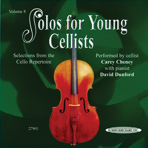 Solos for Young Cellists Vol 8 CD