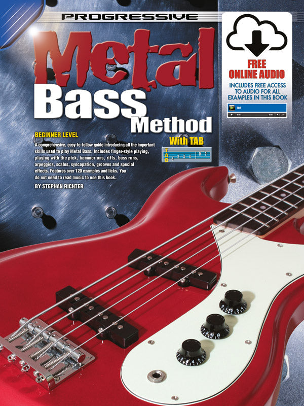 Progressive  Heavy Metal Bass Book/OLA