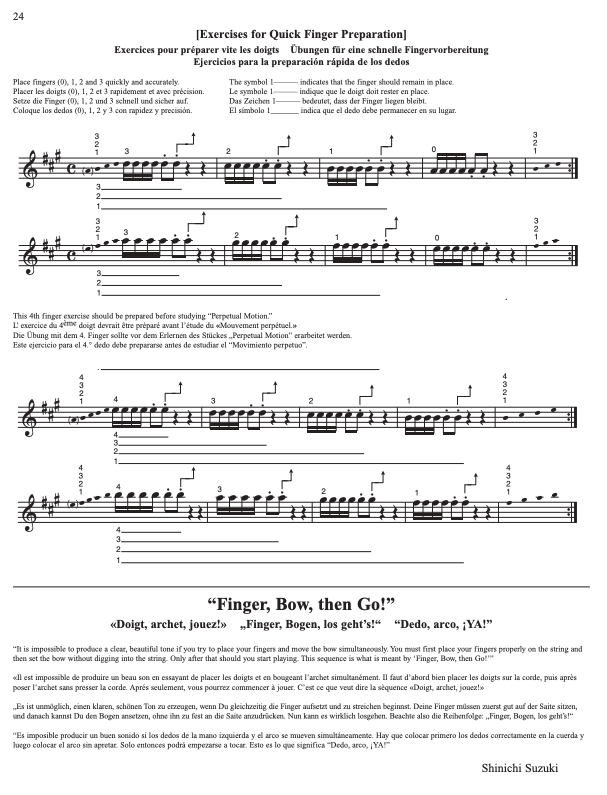 Suzuki Violin School Book/Vol.1 International Edition - Violin Part with CD 48722