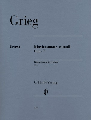 Grieg - Piano Sonata in EMin Op7 - Piano Solo  Henle HN604