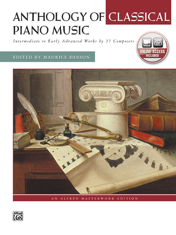 Anthology of Classical Piano Music Bk/DVD
