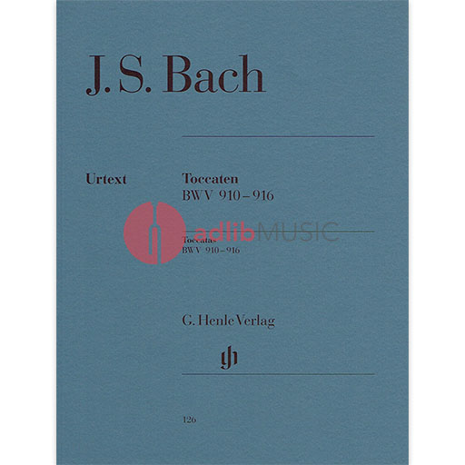 Bach - Toccatas BWV910-916 - Piano Solo Henle HN126