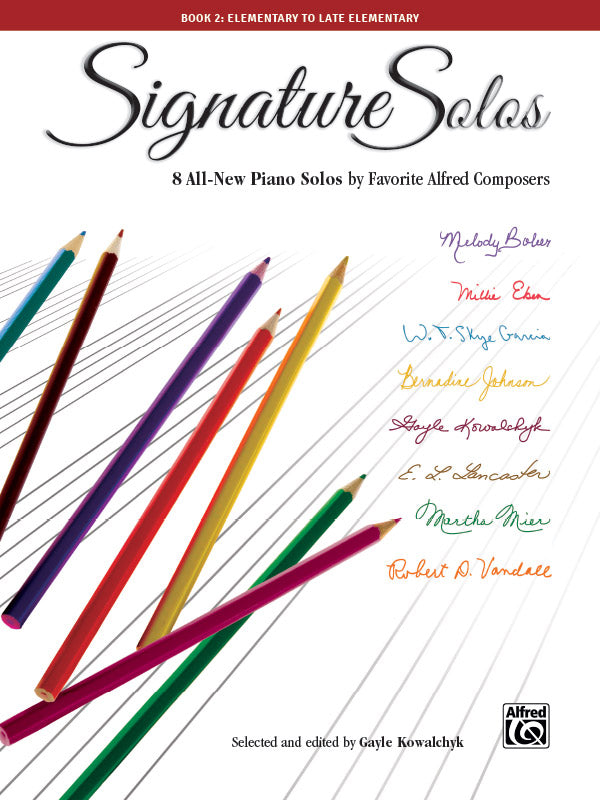 Signature Solos Book 2 - Various Ed Kowalchyk Gayle Alfred 45048