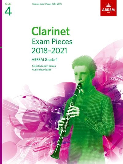ABRSM Clarinet Exam Pieces 2018-21 Gr 4 Sc/Pt/OA
