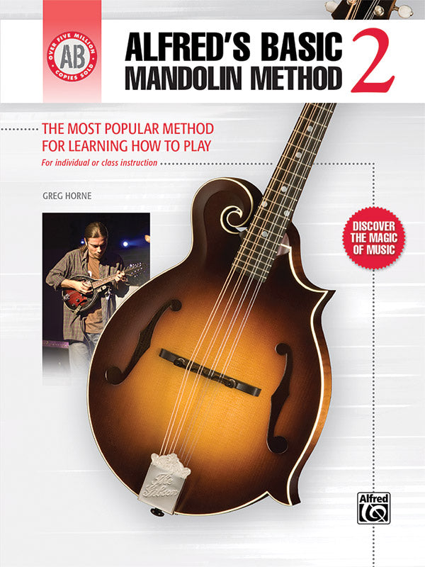 Alfred's Basic Mandolin Method 2 Book - Horne Greg Alfred 40946
