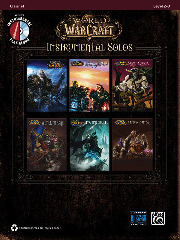 WORLD OF WARCRAFT INSTRUMENTAL SOLOS CL BK/CD
