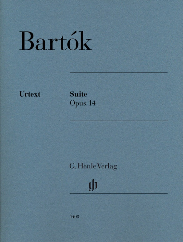 Bartok Suite Op 14 for Piano
