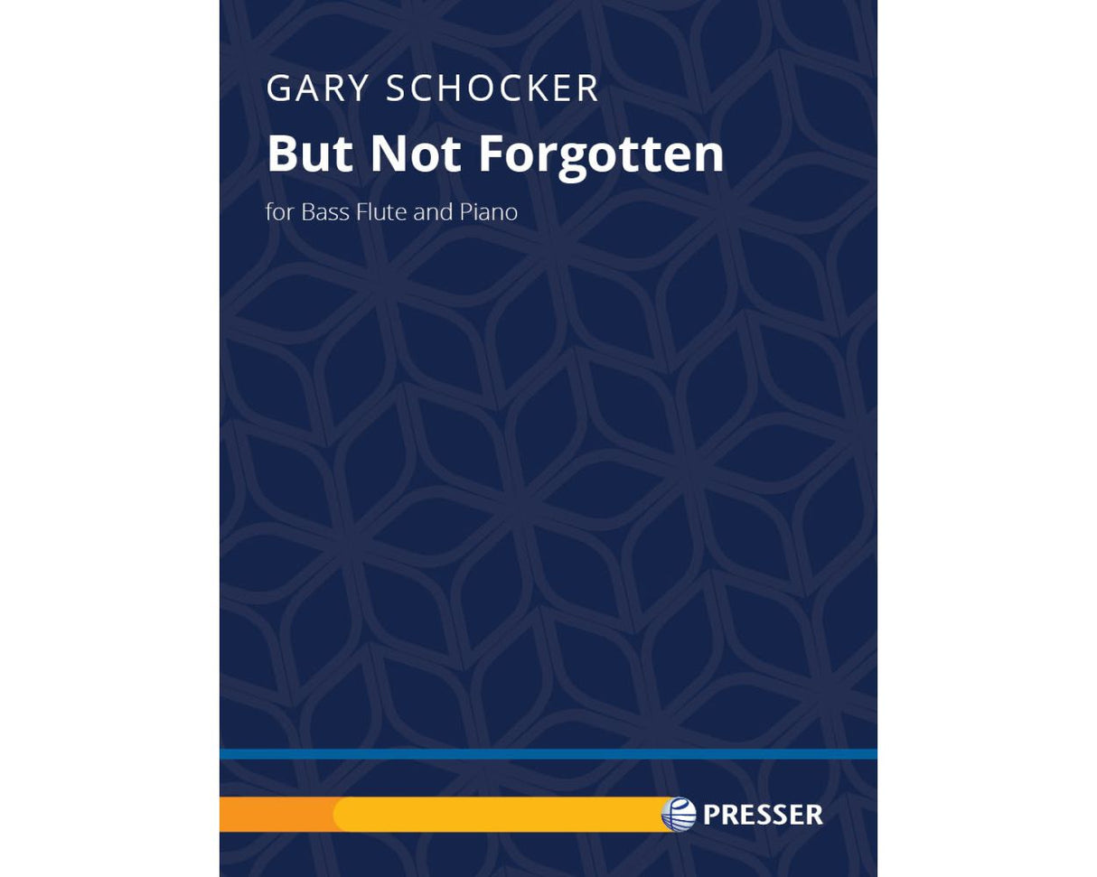 But Not Forgotten - Bass Flute/Piano - Gary Shocker