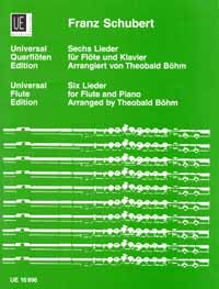 Six Lieder for Flute and Piano