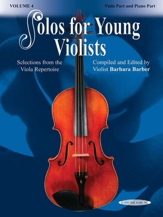 Solos for Young Violists Volume 4 CD