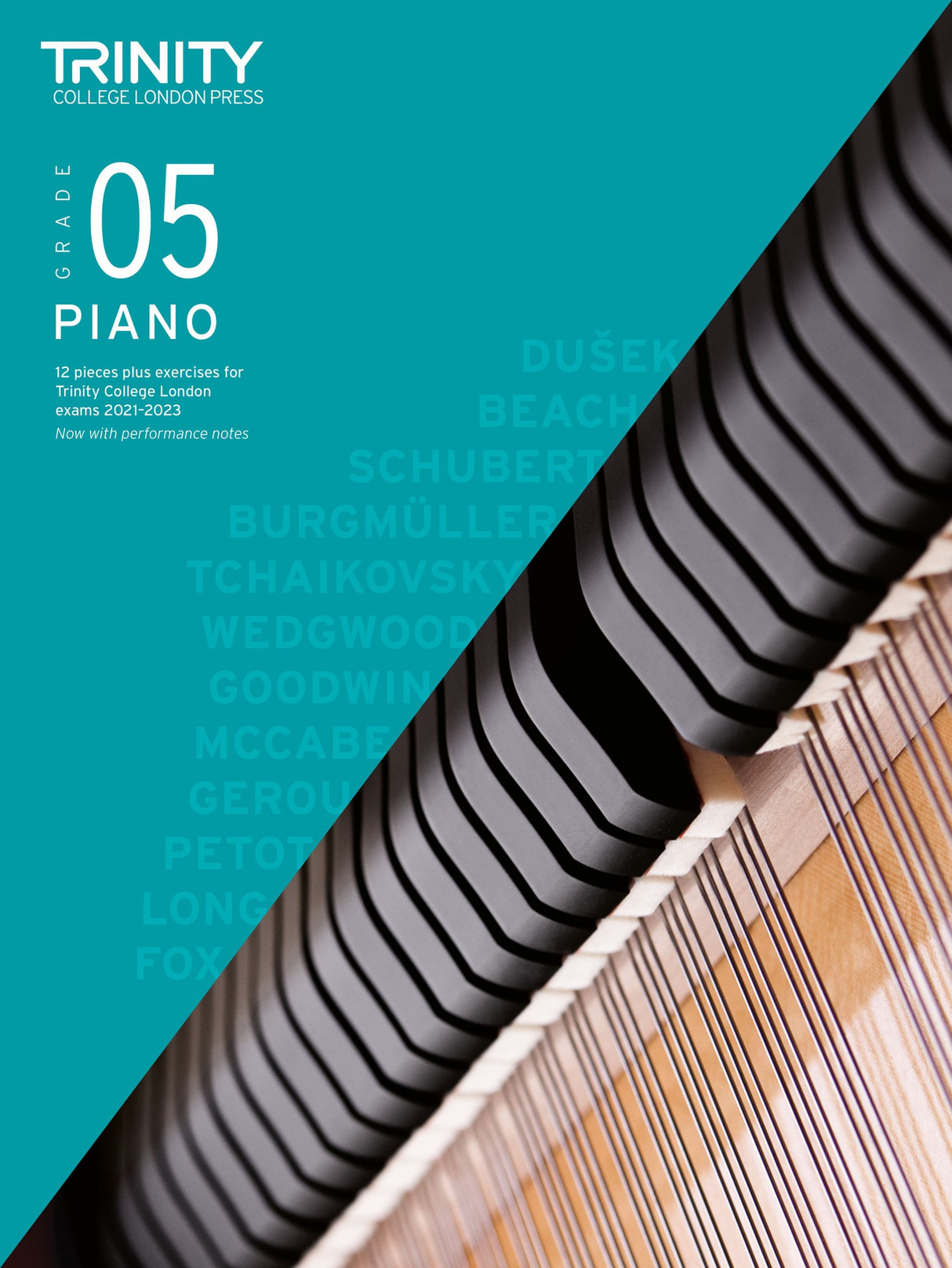 Trinity Piano Exam Pieces 2021-23 Grade 5 -Book Only - Trinity College TCL020284