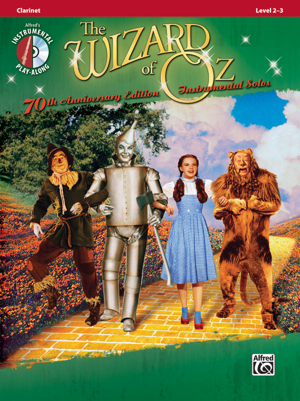 Wizard of Oz Inst Solos Clarinet Bk/CD