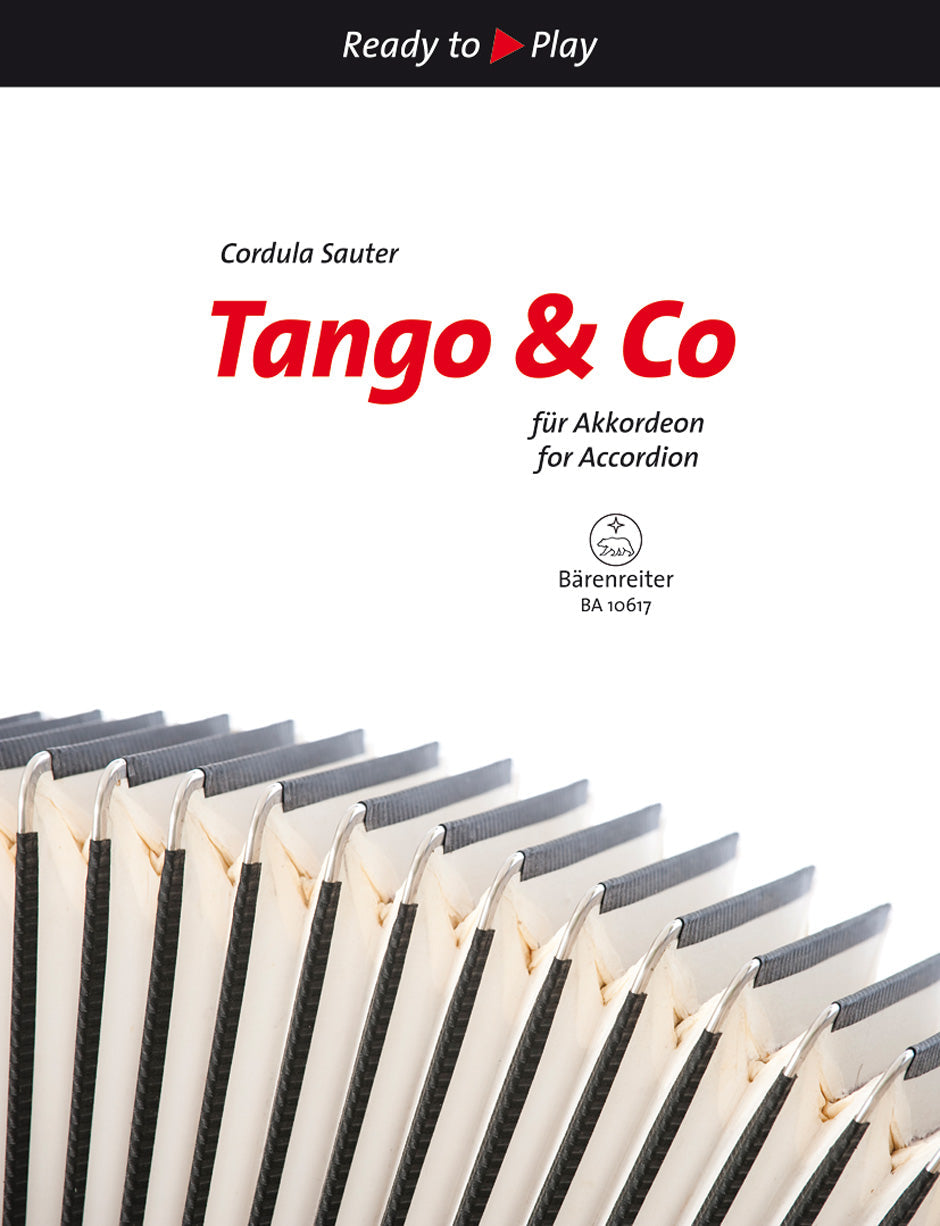 Tango & Co for Accordion- Play Tango, Klezmer and Swing - Various Sauter Cordula Barenreiter BA10617